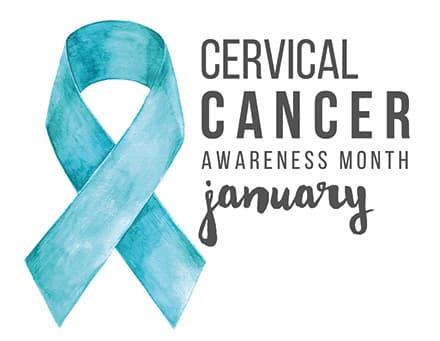 cervical cancer awareness logo