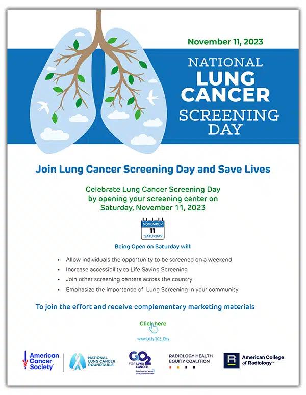 National Lung Cancer Screening Day - Indiana Primary Health Care ...