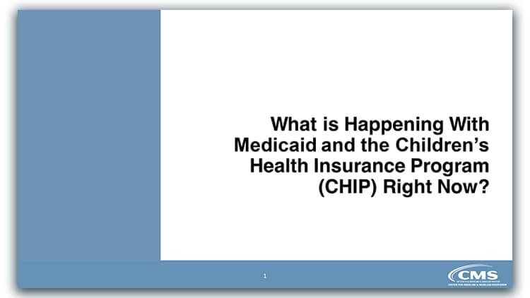 CMS-PPT-Template-Solid-Blue CMS Train the Trainer / Unwinding of the Continuous Medicaid Enrollment.