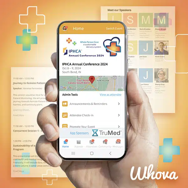 IPHCA 2024 Whova app image