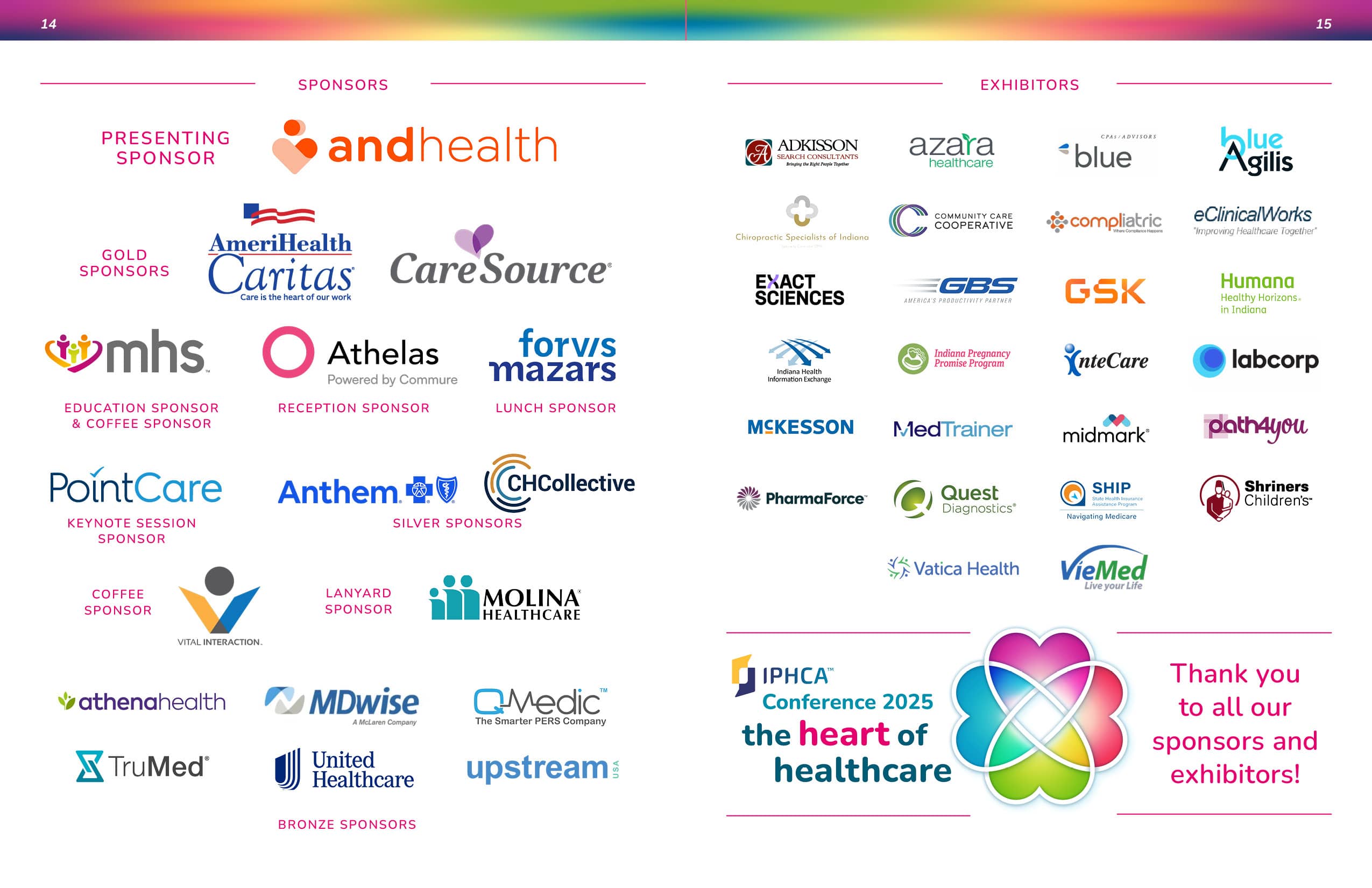 IPHCA Monthly - November 2025 Sponsors exhibitors