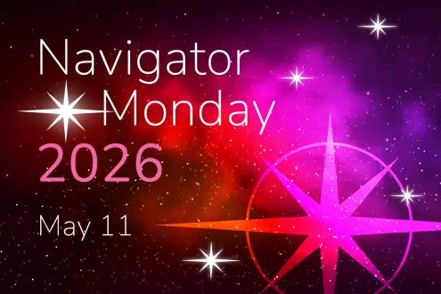 Navigator Monday homepage button