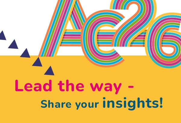 Speaker call AC26 email header