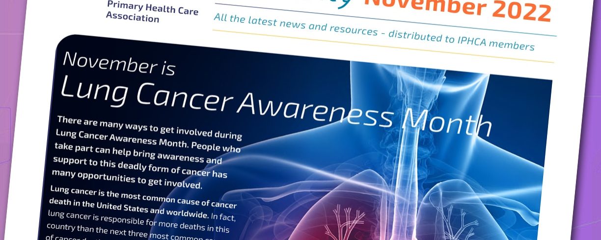 IPHCA Monthly - November cover