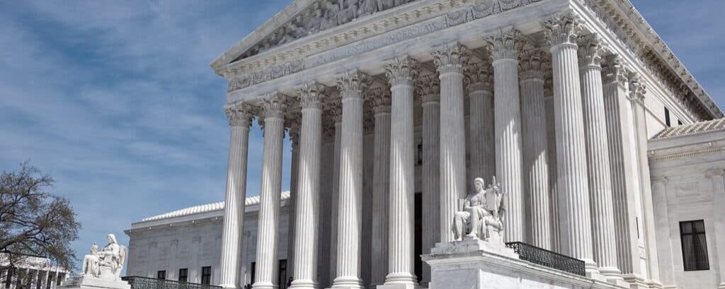 United States Supreme Court building is located in Washington, D.C., USA