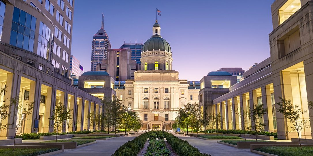 Indiana,State,Capitol,Building,In,Indianapolis,,Indiana,,Usa. Indiana State Capitol Building in Indianapolis